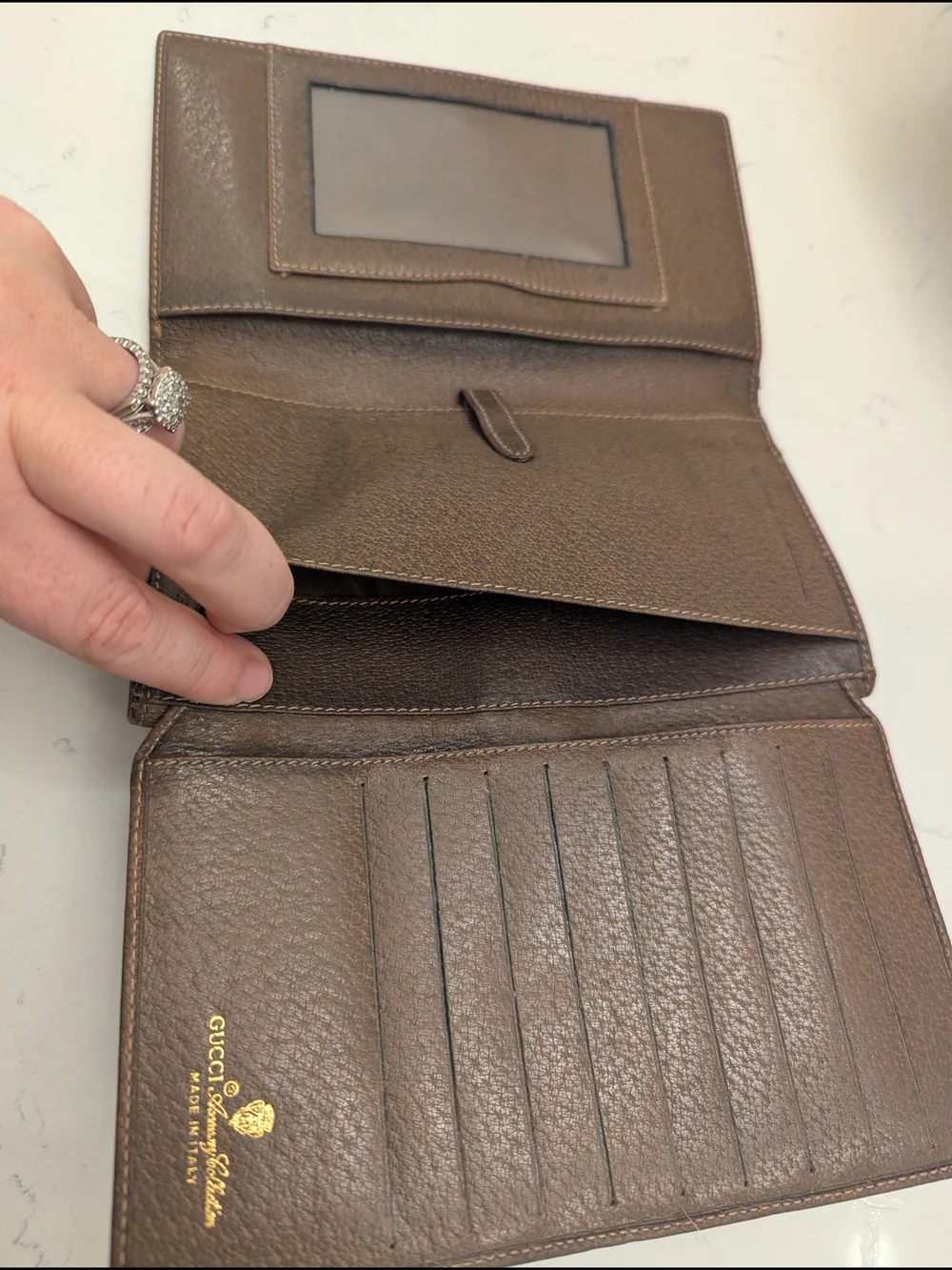 Gucci Long Wallet Organizer w COA - Picture 10 of 17